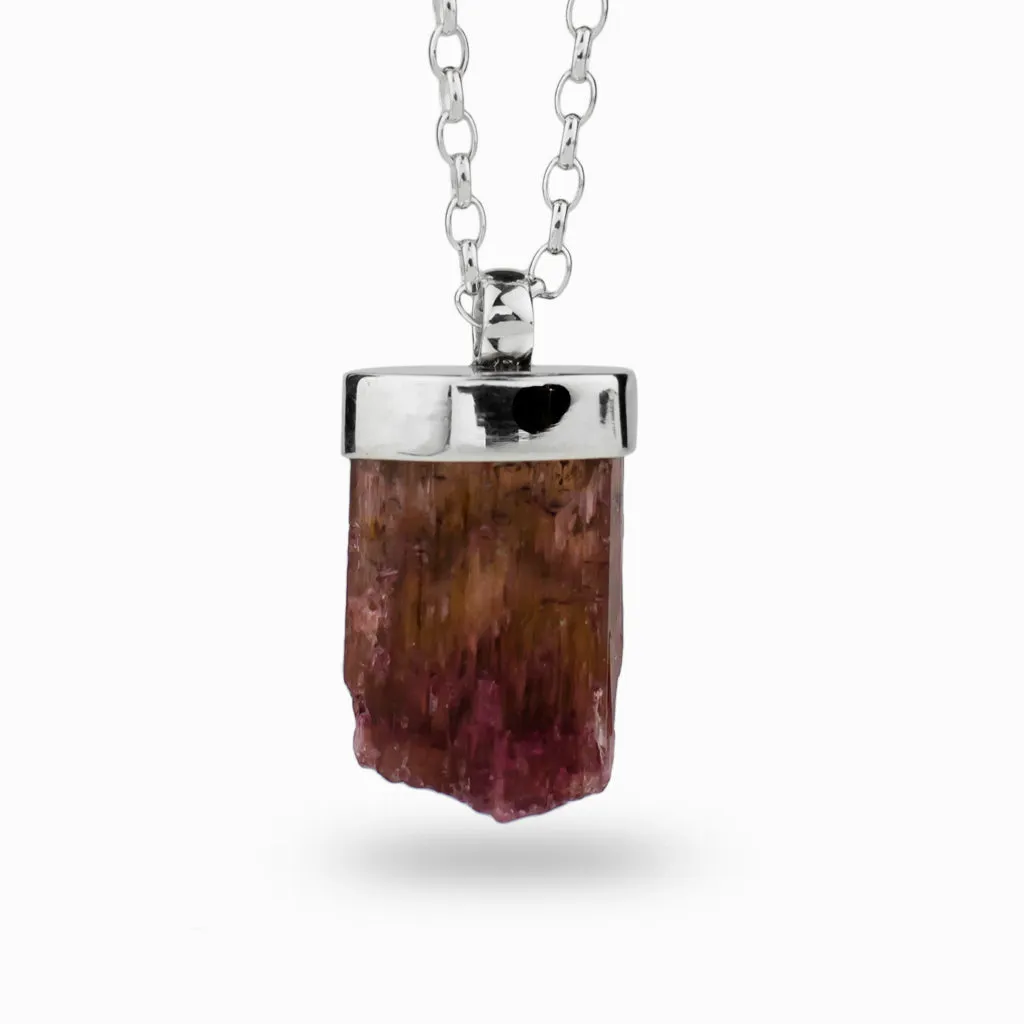 Pink Tourmaline Necklace