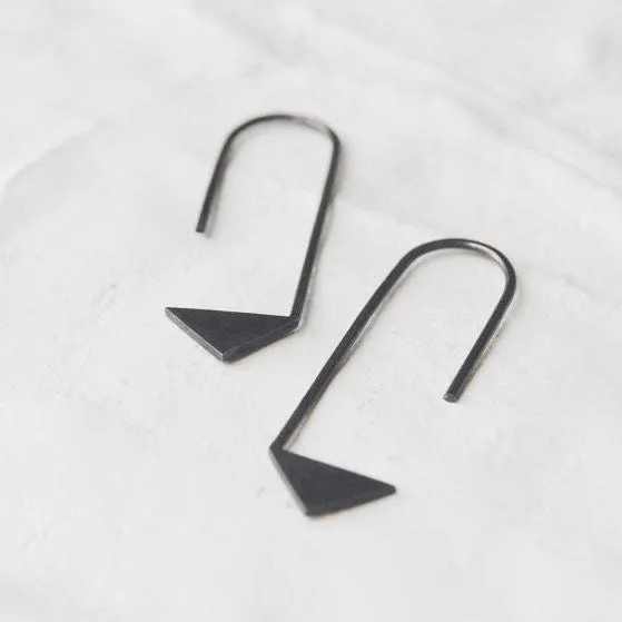 Pointy pendants earrings N°17