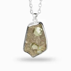 Pyrite In Matrix Necklace