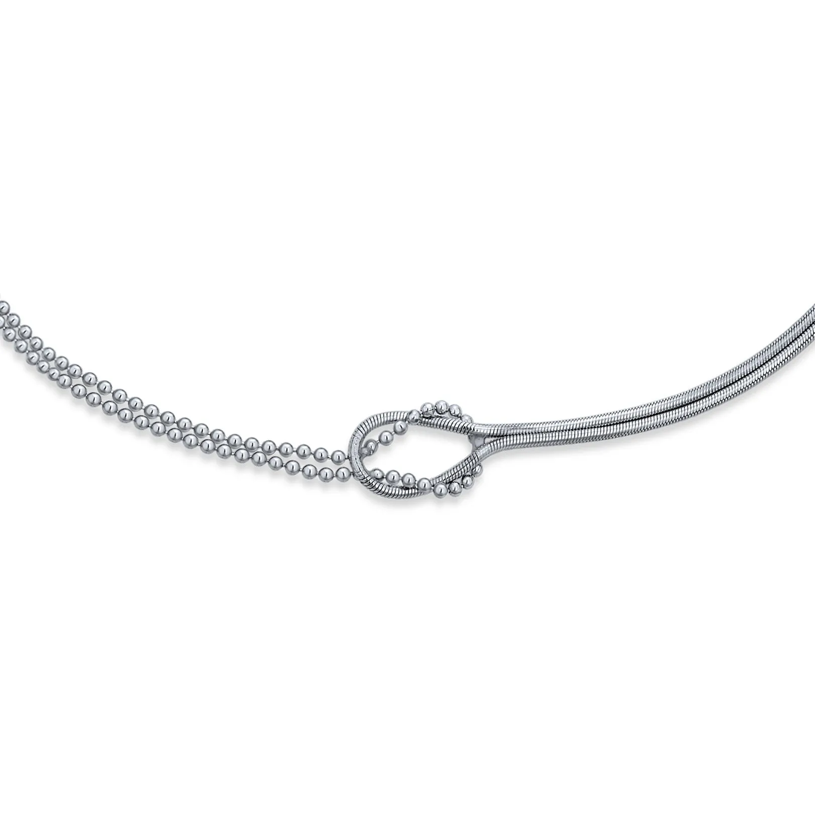 Romantic Love Knot Infinity Anklet Ankle Bracelet Sterling Silver