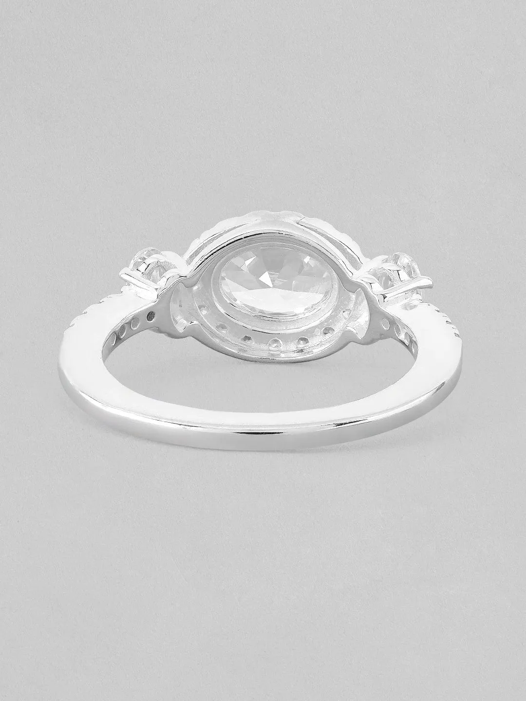 Rubans 925 Silver The Sparkling Zirconia Ring