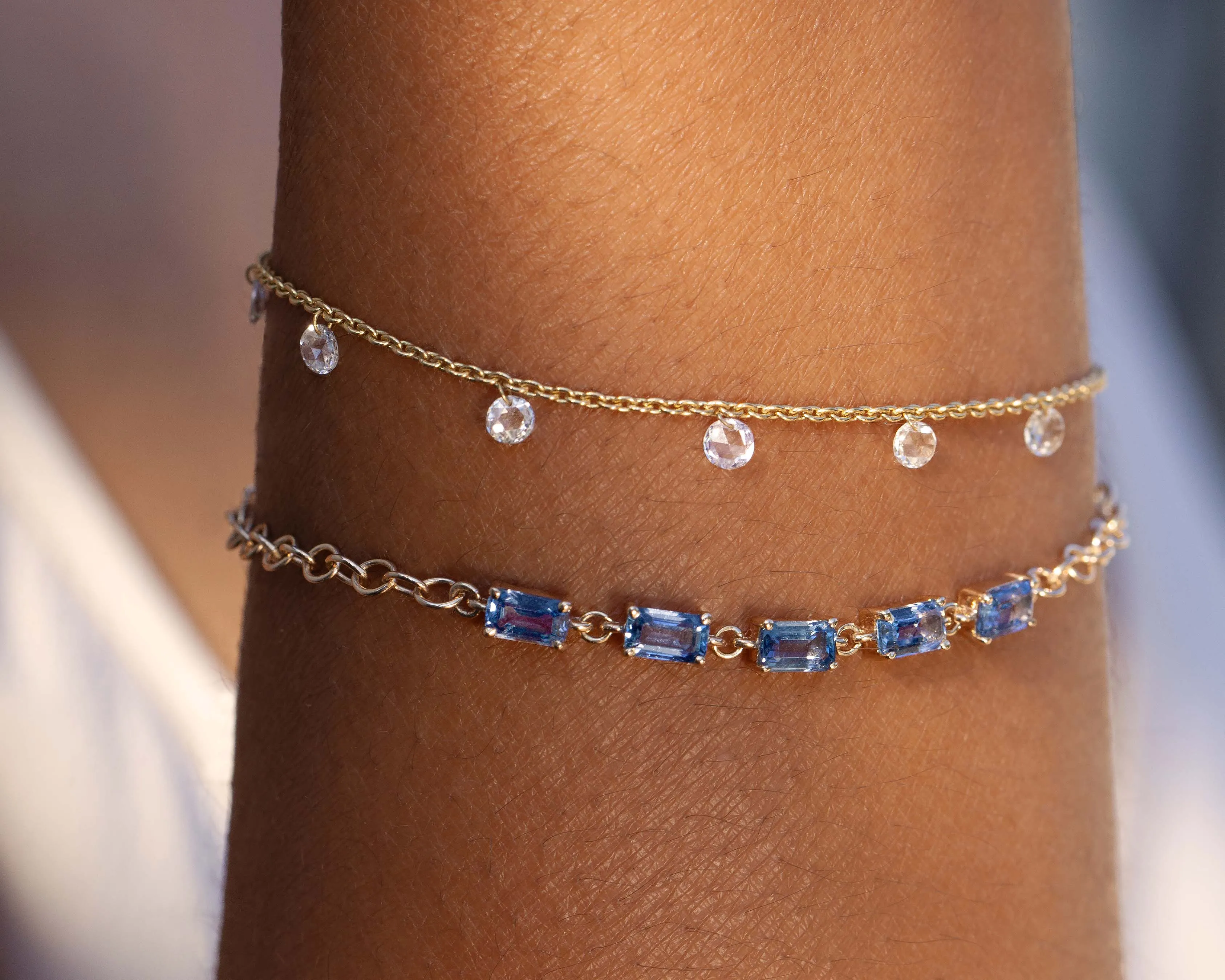 Sapphire Lucy Bracelet