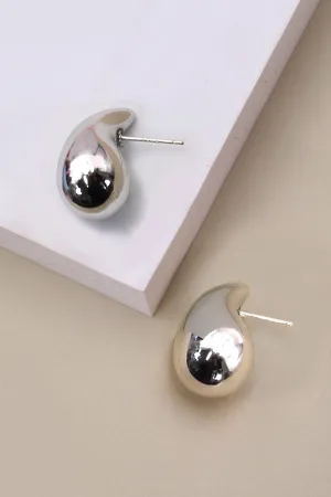 Shiny Teardrop Earrings