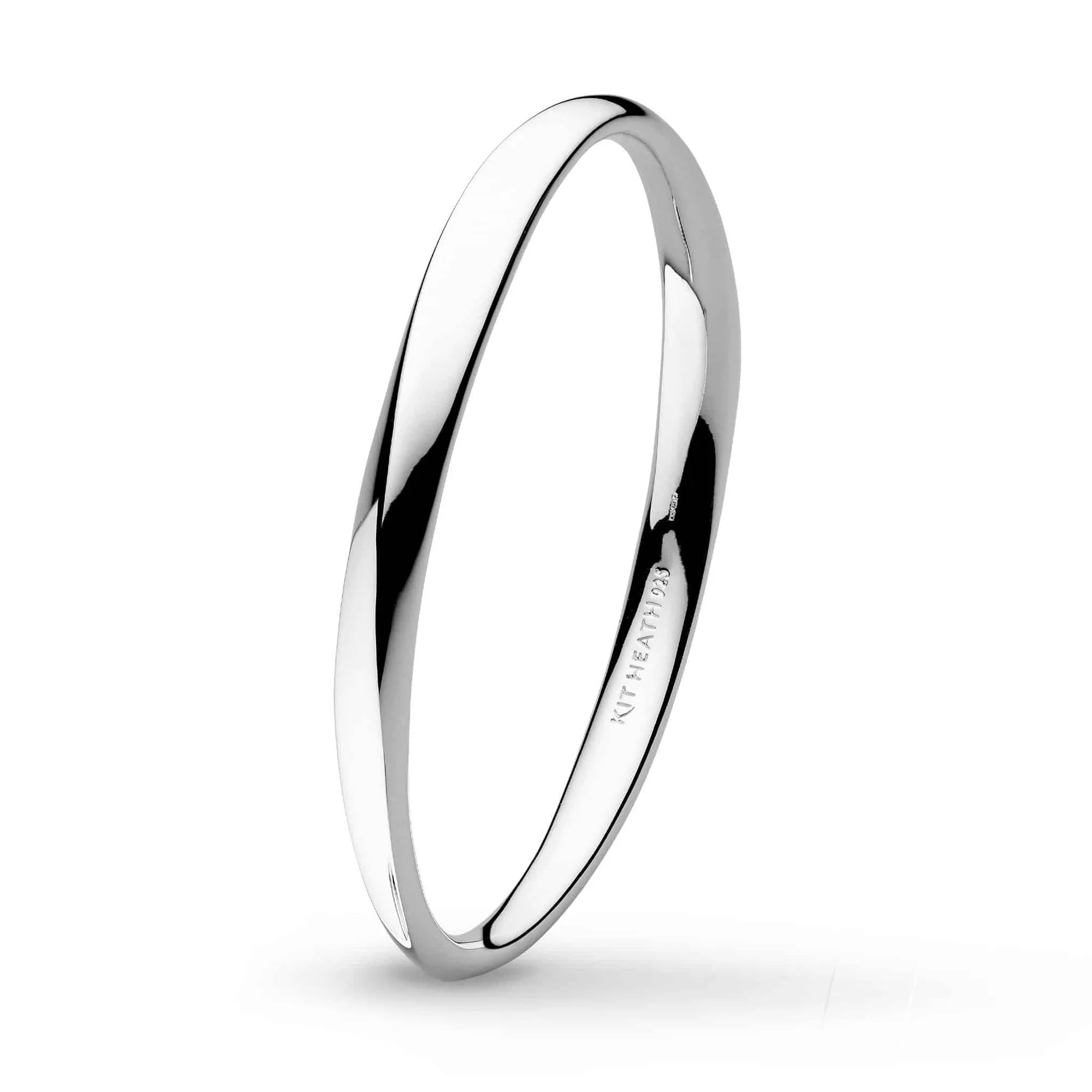 Silver Bevel Cirque Bangle