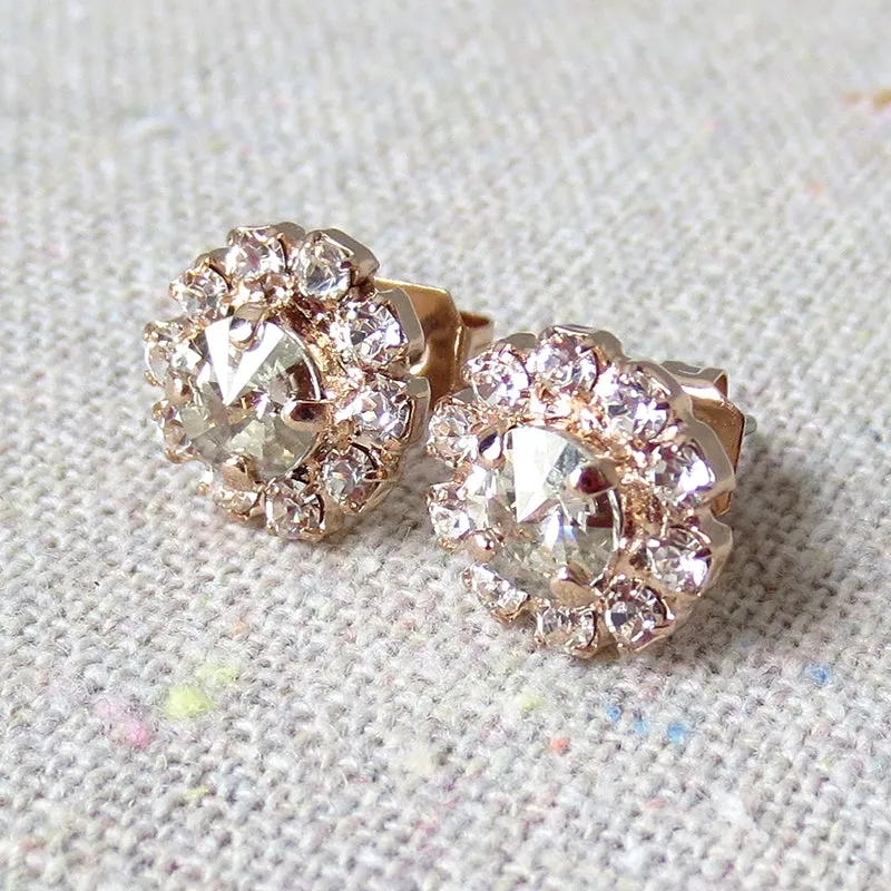 Small Peak Luxe Post Earrings