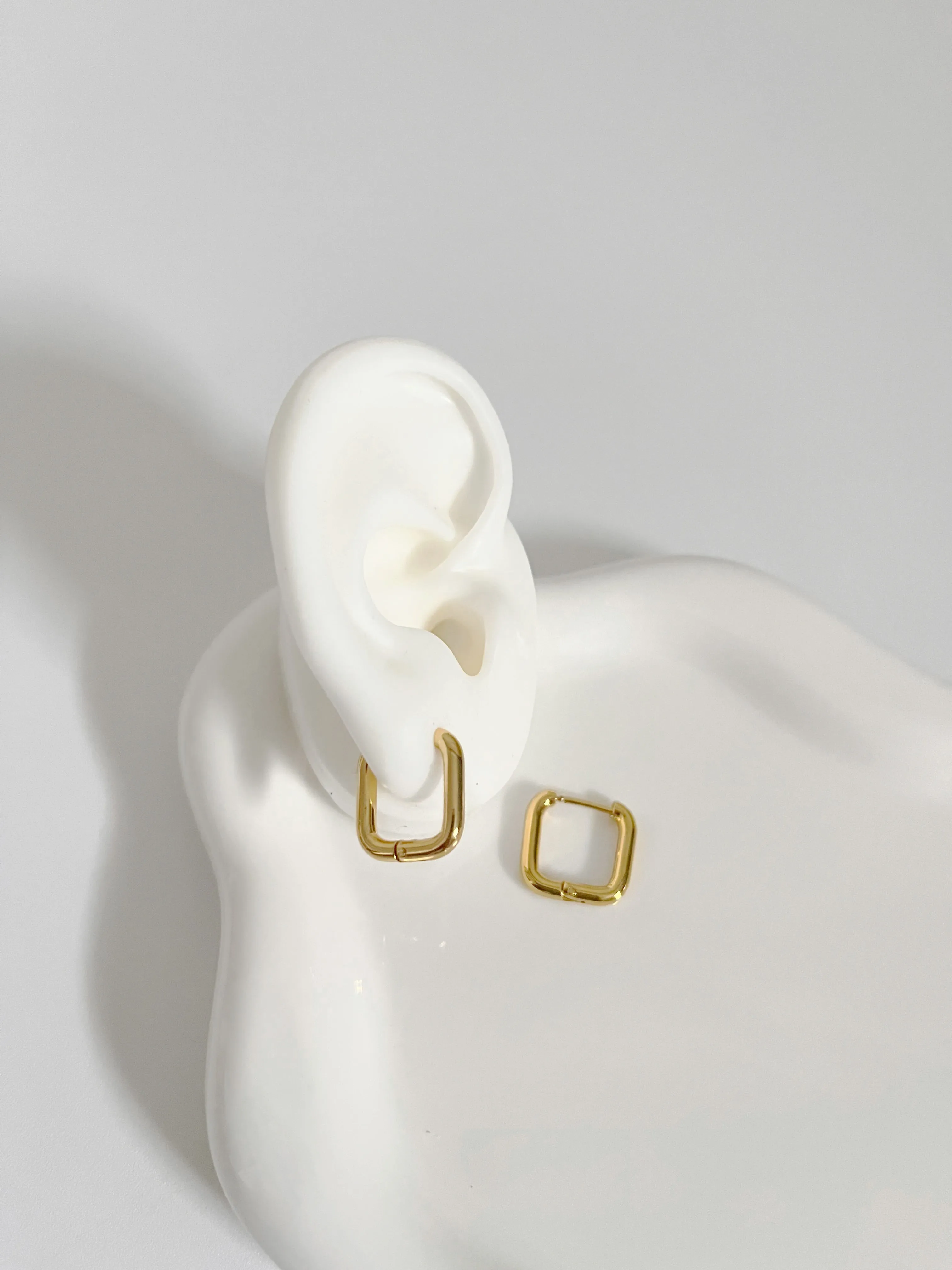 Square Hoop Earrings