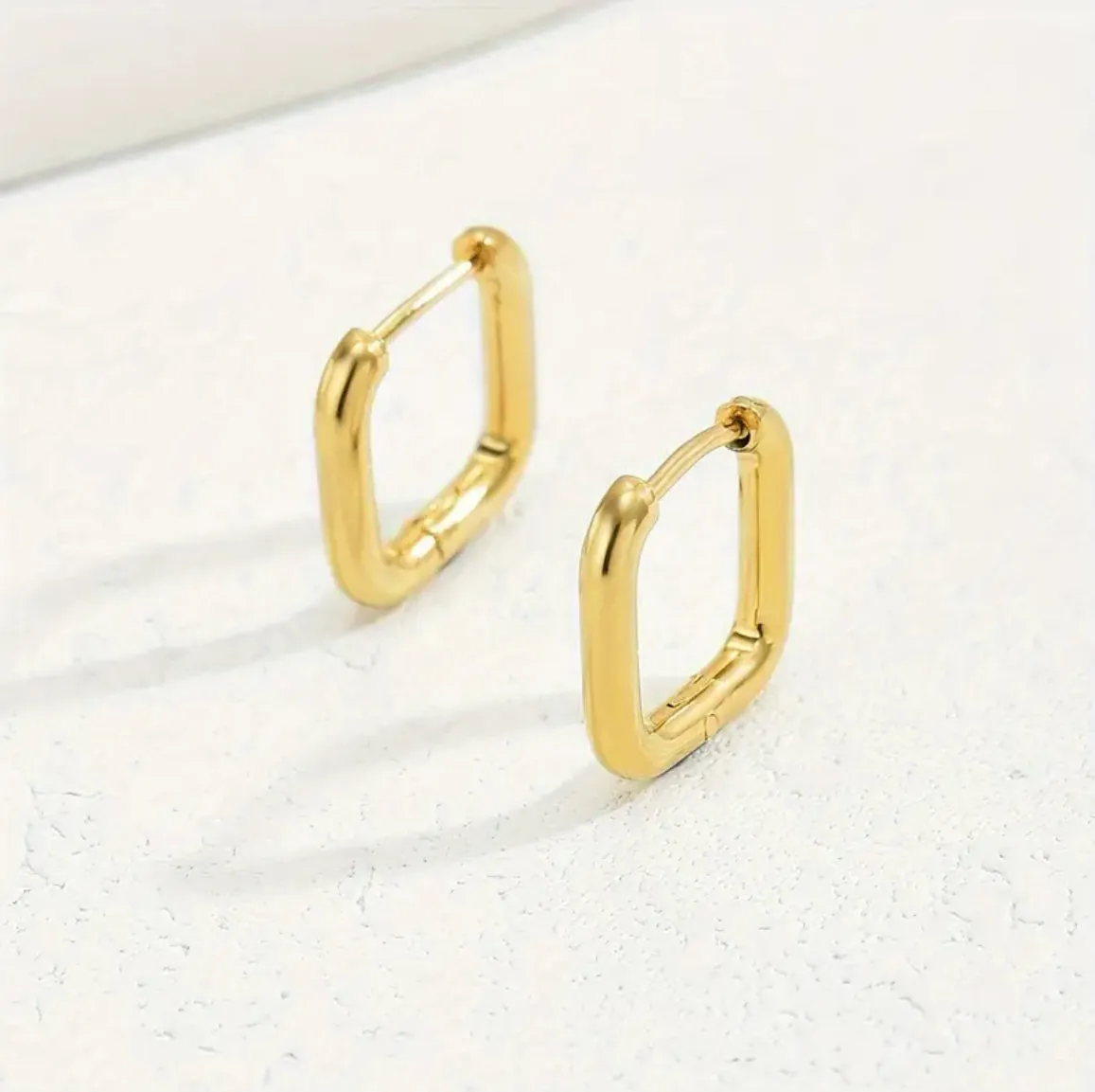 Square Hoop Earrings