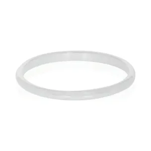 Sterling Silver 1.7mm High Dome Ring