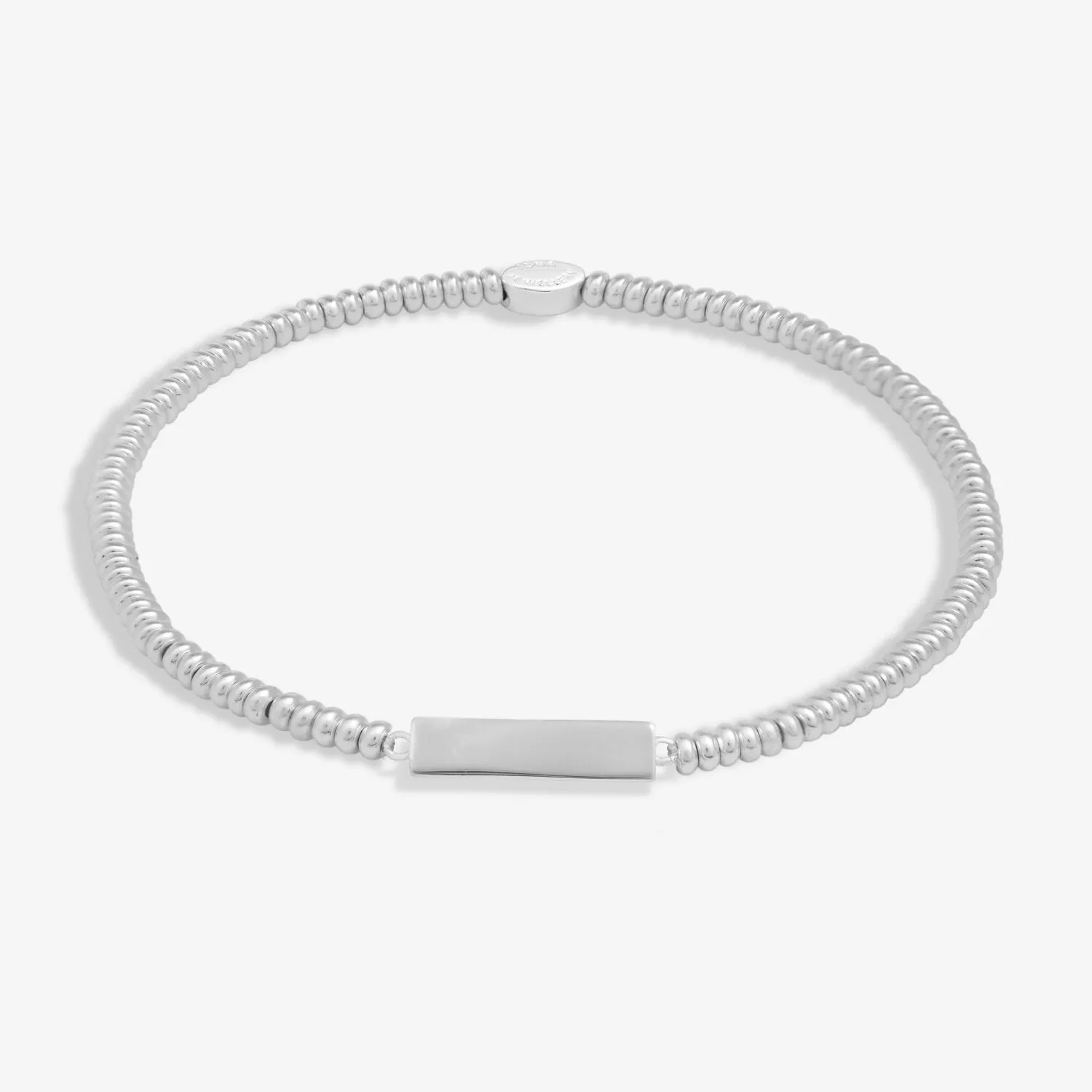 Sterling Silver Friendship Bar Bracelet JJS0065