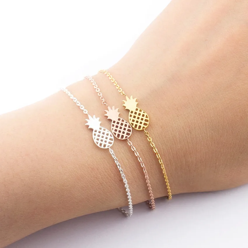 Summer Fruit Pineapple Bracelet Friends Ananas