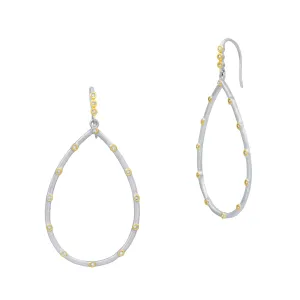 The Best Everyday Bezel Teardrop Earrings