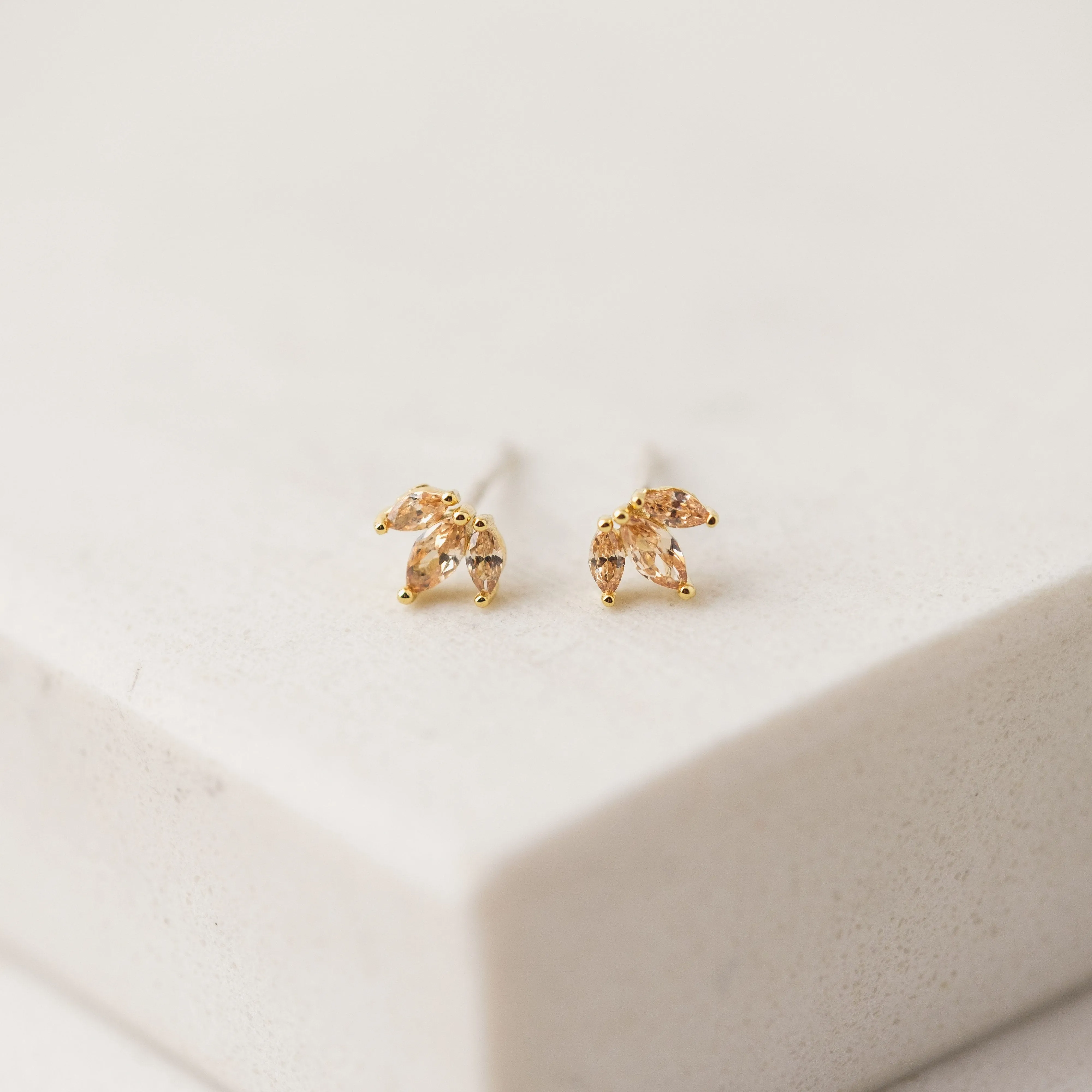 Tiara Stud Earrings