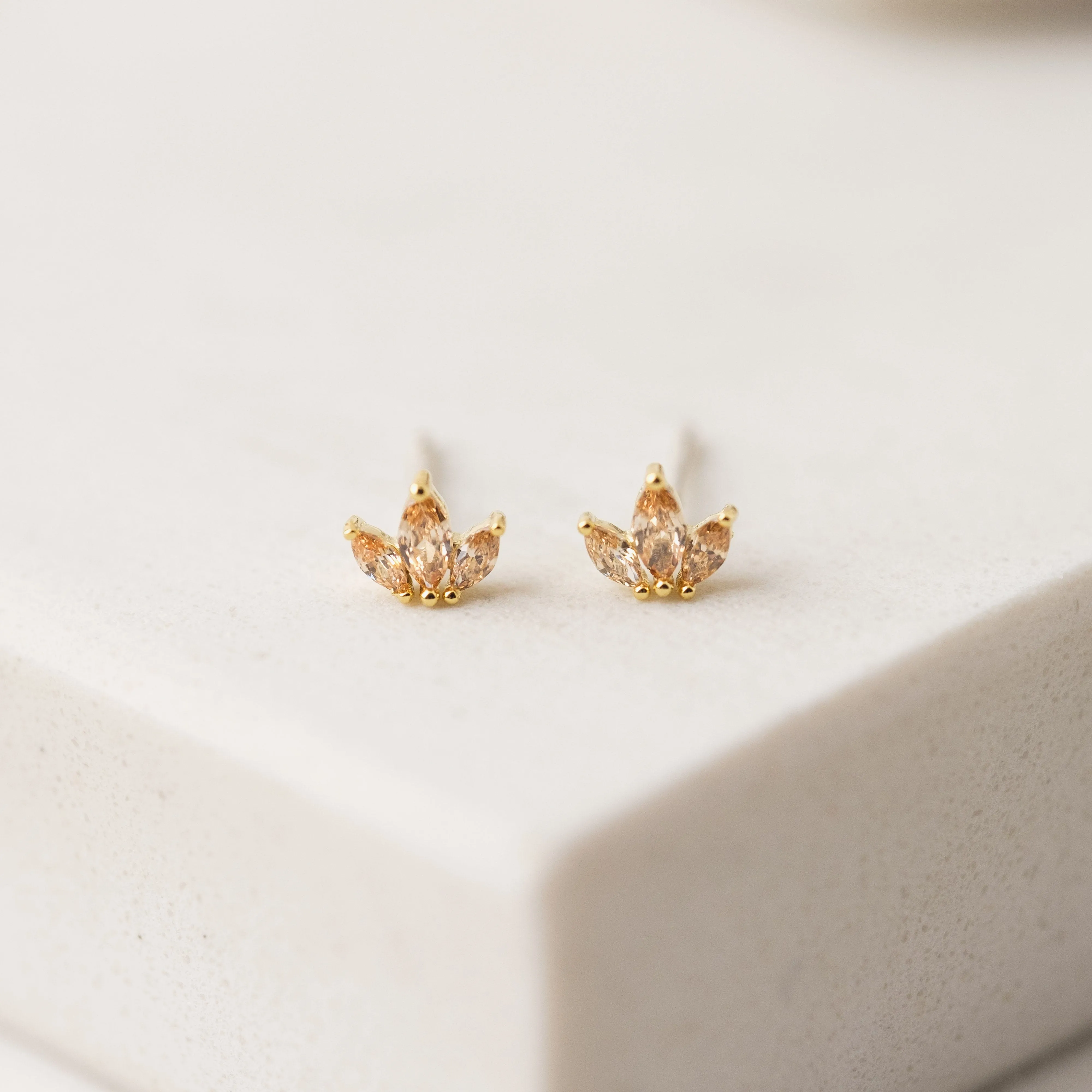 Tiara Stud Earrings