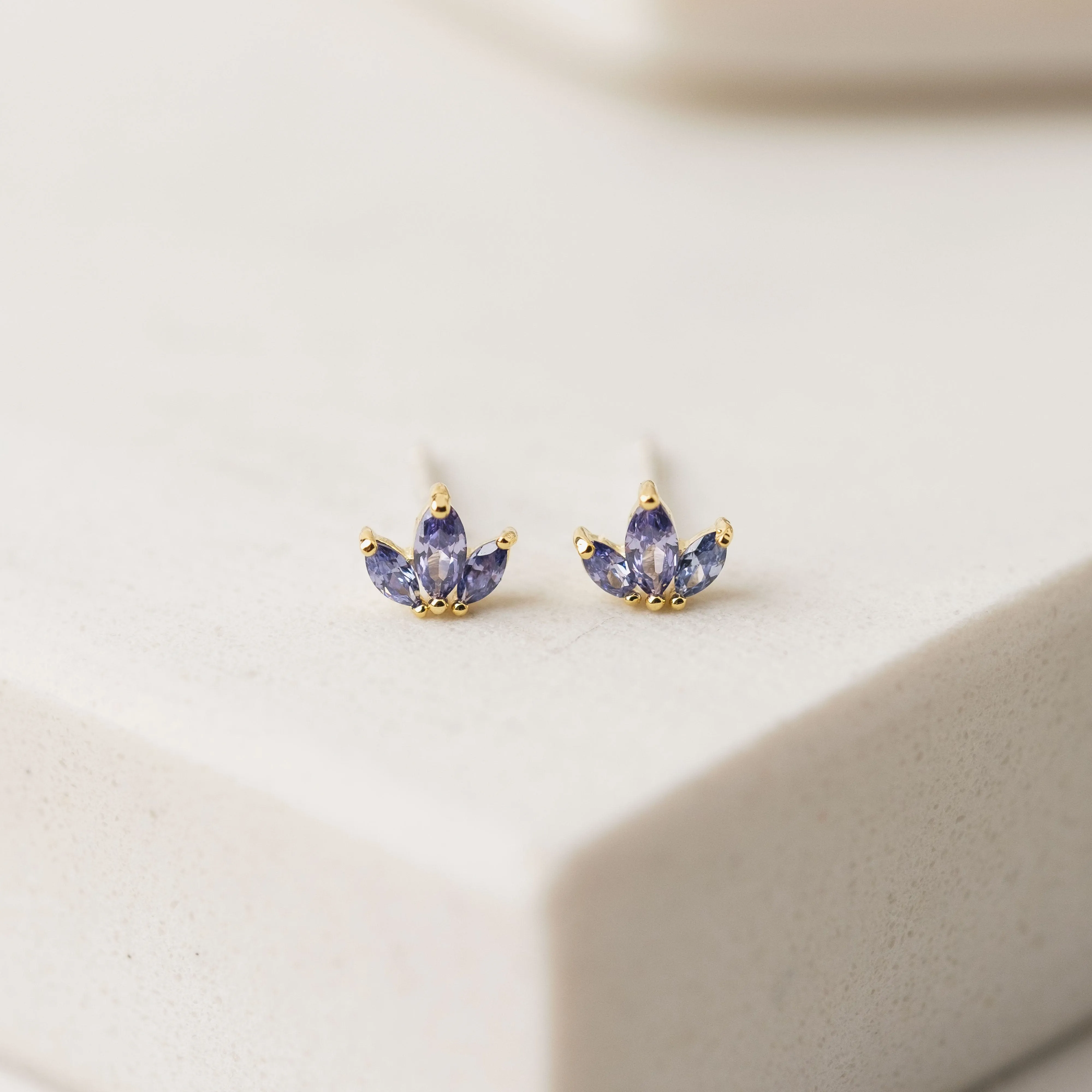 Tiara Stud Earrings