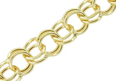 Vintage Charm Bracelet in 14 Karat Yellow Gold